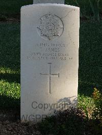 Salonika (Lembet Road) Military Cemetery - James, Thomas